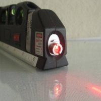 Лазерен нивелир с ролетка и линия, снимка 4 - Други инструменти - 30850700