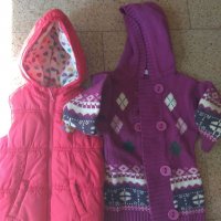 Грейка+ жилетка, снимка 1 - Детски пуловери и жилетки - 33937878
