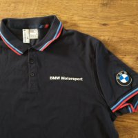 Puma Men's BMW Motorsports Polo Shirt - страхотна мъжка тениска , снимка 2 - Тениски - 42300247
