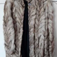 Палто от лисица - естествен косъм, снимка 2 - Палта, манта - 30883805