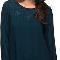 Roxy Come Let Go - Дамска блуза размер S, снимка 3 - Блузи с дълъг ръкав и пуловери - 42342607