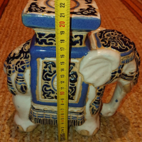 Колекционерски порцеланов слон, снимка 10 - Други ценни предмети - 36494031