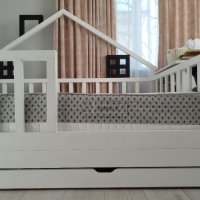 Детско легло тип къщичка, снимка 11 - Мебели за детската стая - 39081419