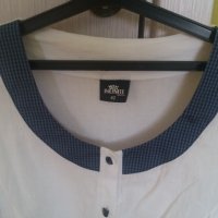 Лятна памучна блуза риза с къс ръкав INFINITE, снимка 7 - Блузи с дълъг ръкав и пуловери - 36853036