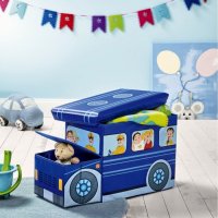 Кутия за играчки - автобус, снимка 1 - Мебели за детската стая - 42126342