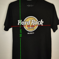 Hard Rock Cafe Munich, мъжка тениска S, снимка 3 - Тениски - 44671450