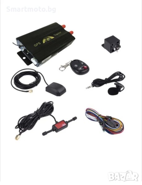 Оригинален TK103B GPS проследяващо устройство за превозни средства, снимка 1