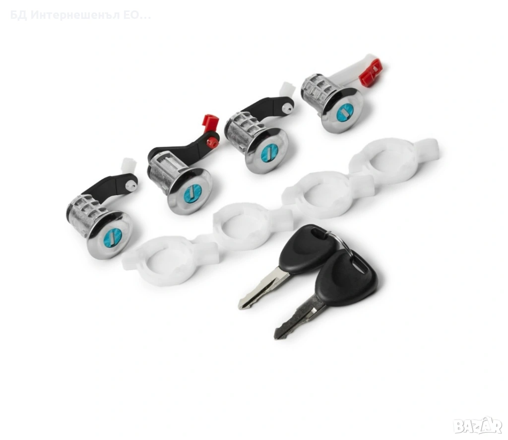 7701470944 , 8060100QAE Комплект Патронници с ключове за врата Renault Master 2, Opel Movano A, снимка 1