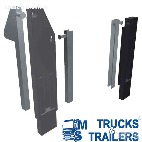 ПРЕДНА ДЯСНА КОЛОНКА ЗА КАРОСЕРИЯ 35014252, снимка 1