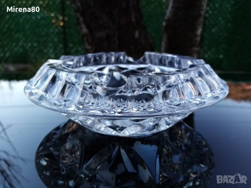 Голям кристален пепелник, снимка 1