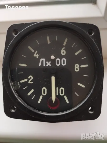 Стар самолетен измервателен уред, снимка 1