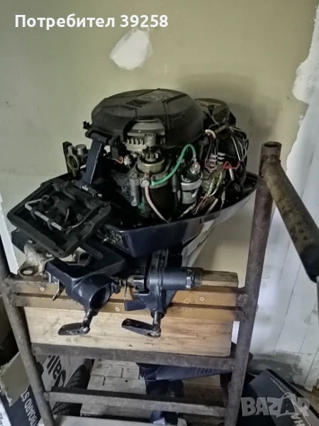 Продавам,бартер,замяна, четиритактов- ЯМАХА-9.9к.с., снимка 1