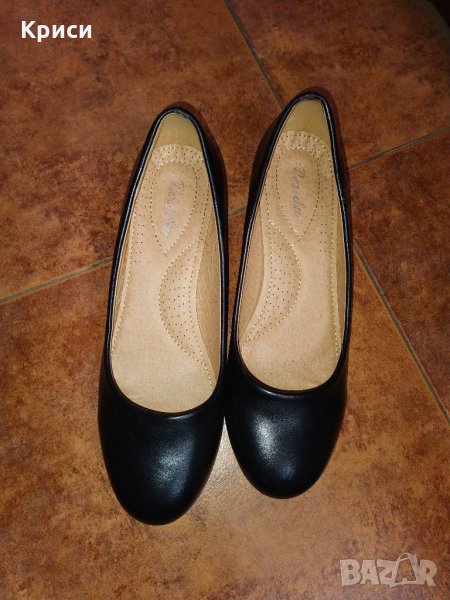 Черни дамски обувки, само ЛИЧНО предаване, снимка 1
