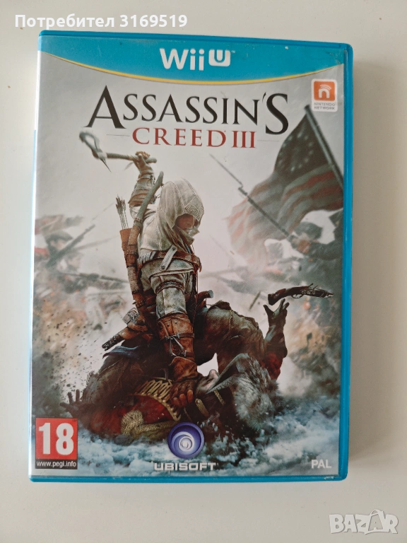 Assassin's Creed III 3 Nintendo Wii U, снимка 1