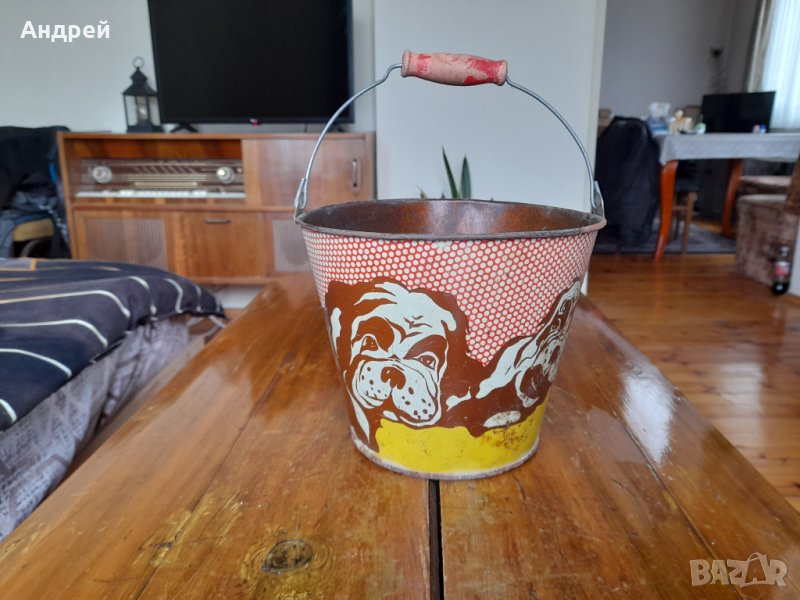 Стара детска кофа,кофичка #12, снимка 1