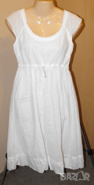 Бяла лятна рокля, снимка 1