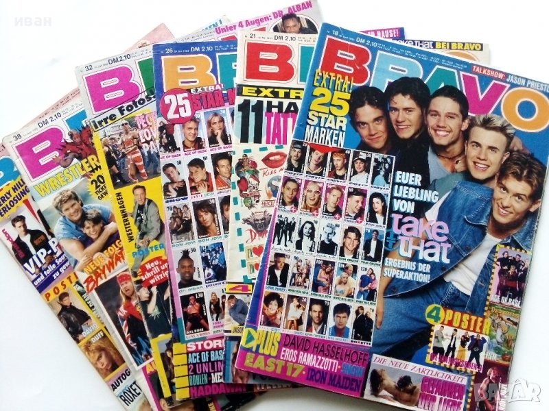Стари списания "BRAVO", снимка 1