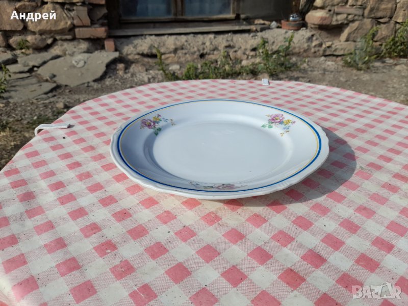 Стара порцеланова чиния #10, снимка 1
