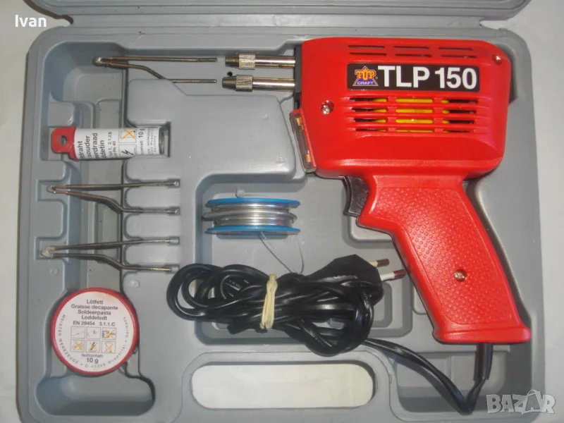 НОВ 150 вата Немски Индукционен електрически ПОЯЛНИК Пълен комплкт 3 Човки Top Craft TPL 150, снимка 1