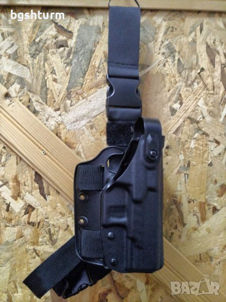 КОБУР ЗА ПИСТОЛЕТ ВАЛТЕР ''PDP'' КАЙДЕКС БЕДРЕНА ПЛАТФОРМА СЪС СИСТЕМА SLS/ASM, снимка 1