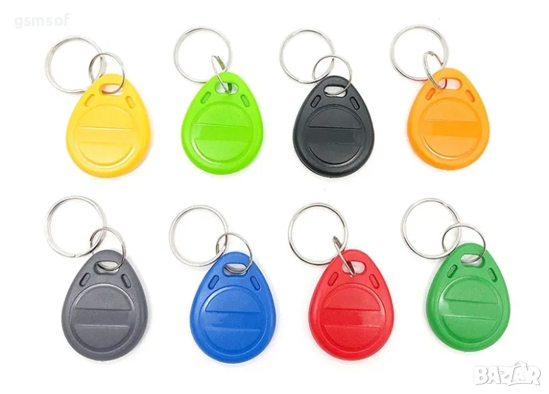 Презаписваеми RFID чипове за контрол на достъпа, за врати, гаражи, асансьори 125Khz, T5577 EM4305, снимка 1