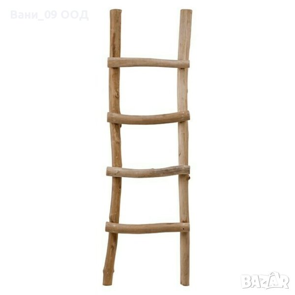 Дървена деко стълба, снимка 1