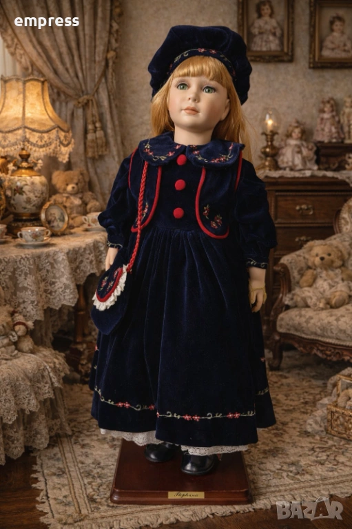 Порцеланова кукла Alberon - Stephanie, снимка 1
