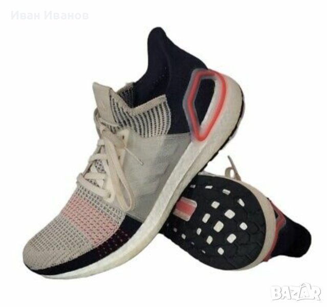 Оригинални маратонки  ADIDAS ULTRABOOST 19 CLEAR BROWN номер 45.5-46, снимка 1