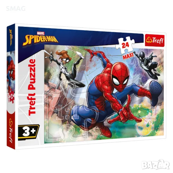 Пъзел Spiderman 2 Heroes (24 части) S_1208121, снимка 1