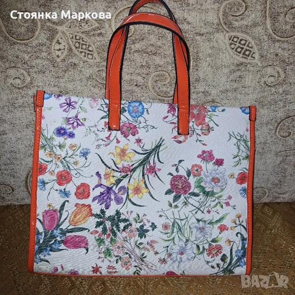 Нова чанта в оранжева разцветка, снимка 1