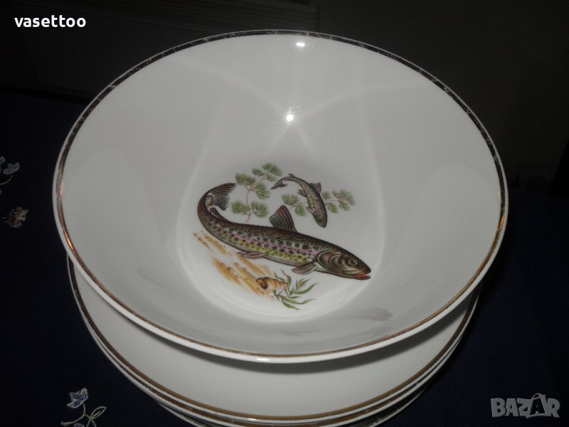 Баварски рибен сервиз , снимка 1