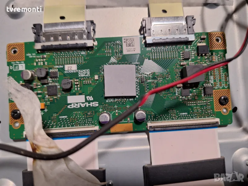 TCon BOARD ,CPWBX,RUNTK,DUNTK4593TP, Sharp LC-32LE630E , for 32inc DISPLAY LK315D3LA63, снимка 1