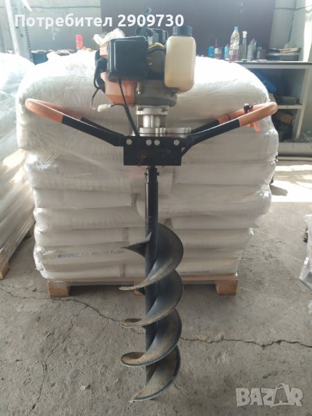 Под наем бензинов моторен свредел за дупки, снимка 1