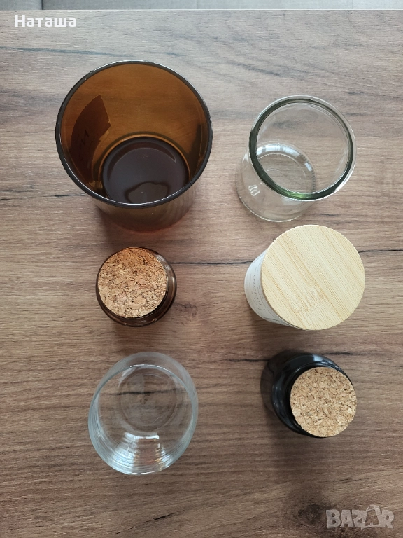 Бурканчета и чашки за свещи, снимка 1