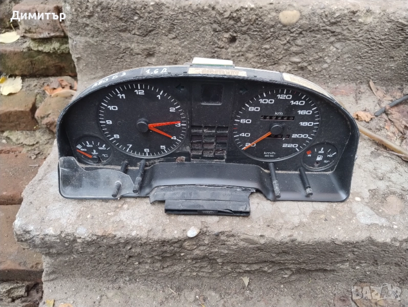 Километраж - Табло Уреди За Ауди 80 Б3 1.6Д / Audi 80 1.6D B3, снимка 1