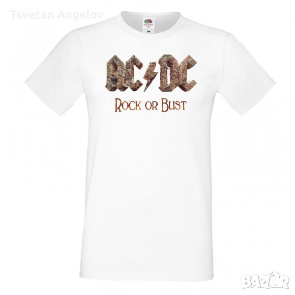 Разпродажба! Мъжка тениска AC DC 1, снимка 1