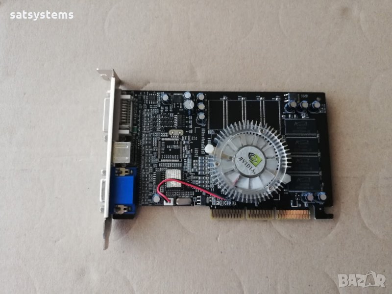 Видео карта NVidia GeForce 4 Axle3D MX440 64MB DDR 128bit AGP, снимка 1