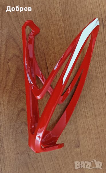КОШНИЧКА за БУТИЛКА БИДОНЧЕ SPECIALIZED RIB II WHITE RED, снимка 1
