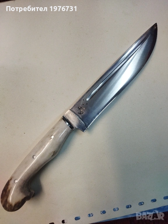 Нож на майстор ножар бай Добри от Варна., снимка 1