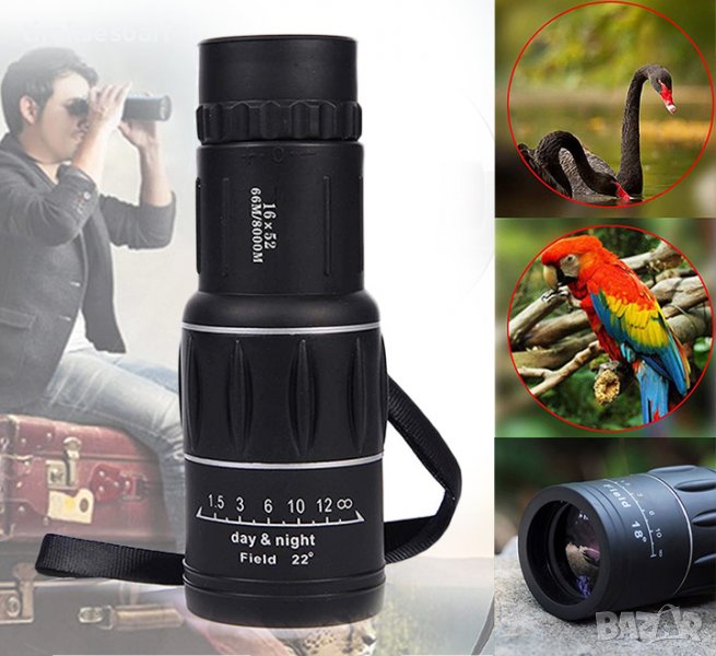 Монокъл Bushnell 16x52 Монокъл Monokul, снимка 1