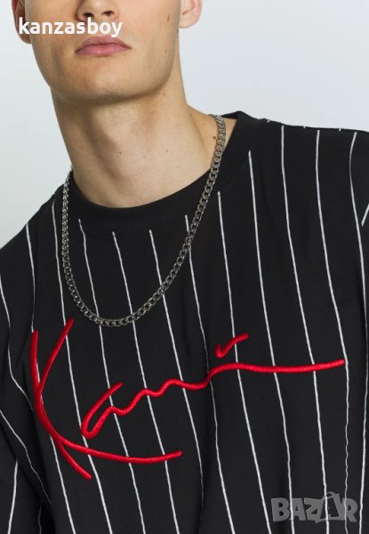Karl Kani Signature Stripe T-Shirt - страхотна мъжка тениска, снимка 1