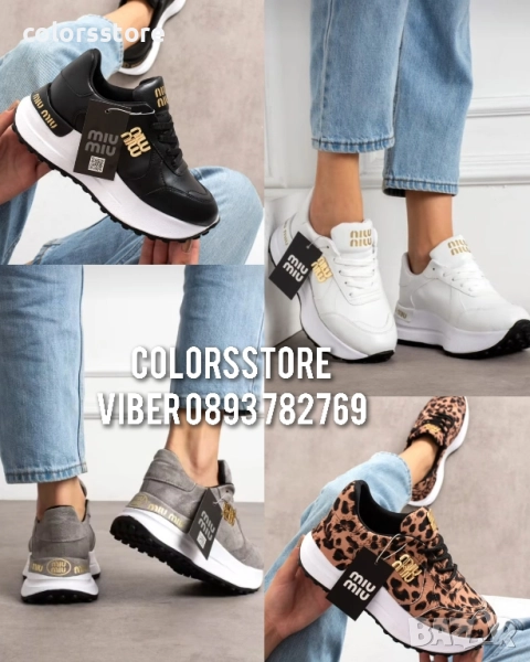 Дамски маратонки MiuMiu/BR100de, снимка 1