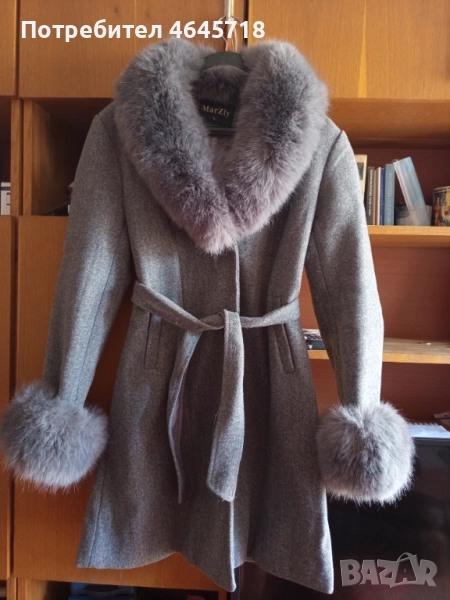 Сиво палто размер L , снимка 1