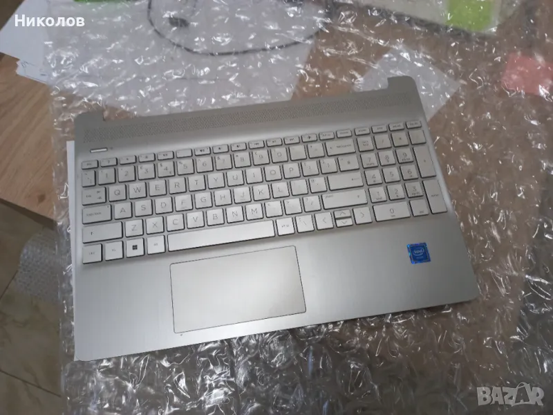 Корпус, Клавиатура с Тъч, Палмрест HP 15s-FQ, снимка 1