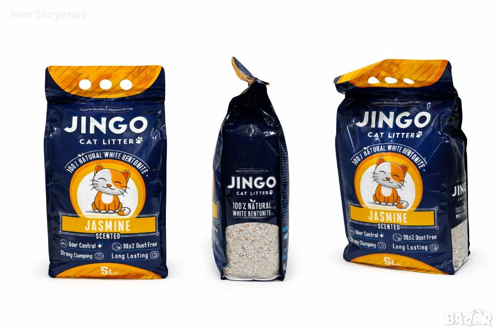 Котешка тоалетна - бентонит, снимка 1