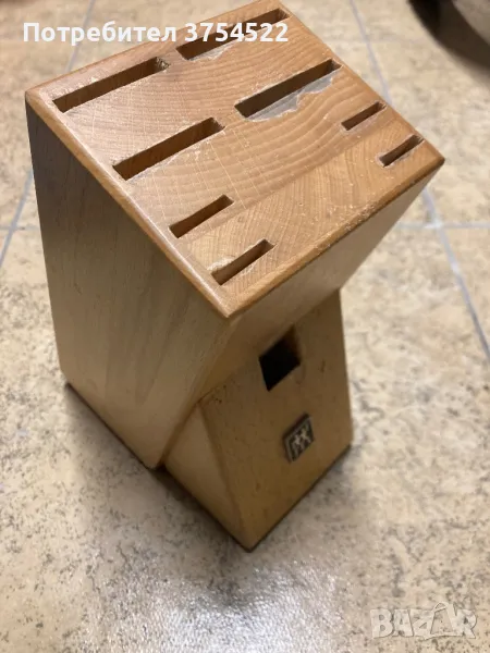 Блок за ножове с наклонен  за 6 бр ZWILLING, снимка 1