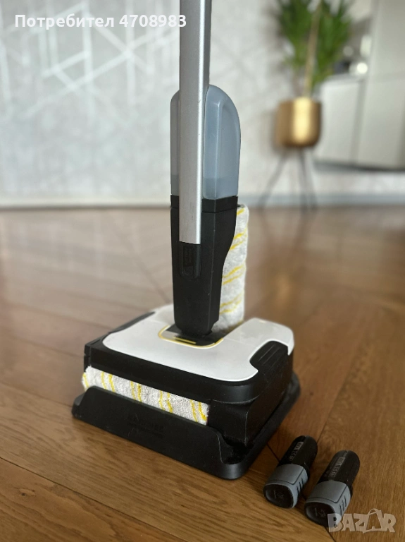 Уред за почистване на под Kärcher FC 2-4 Battery Set като нов + екстри, снимка 1