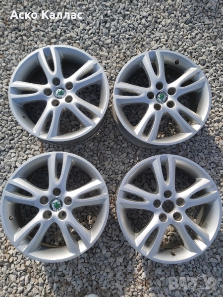 5x100..16.цола..6 1/2j ET43 Шкода , снимка 1