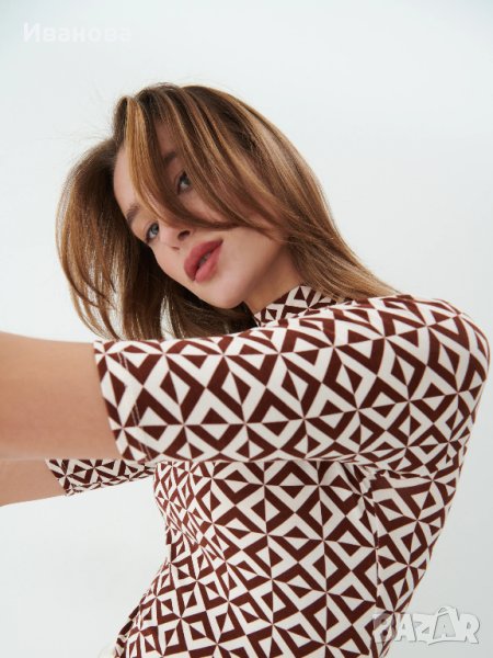 MOHITO Елегантен топ. Тениска. Блуза, снимка 1