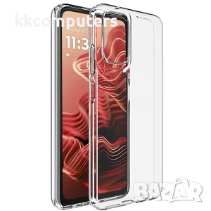 Калъф силикон 100% прозрачен 2mm за Motorola Moto G35 Баркод : 3132053, снимка 1